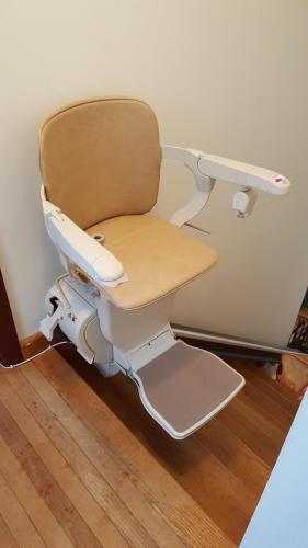 Stairlift installation in Cambridge, VT